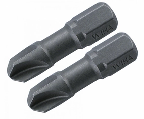 Wiha Tools 71951 Tri-Wing Insert Bit, #2 x 25 mm, 2 Pk.