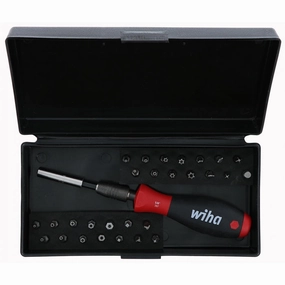 Wiha Tools 71987 Security Bits with Centrofix Bit Holder Set, 29 Pc.