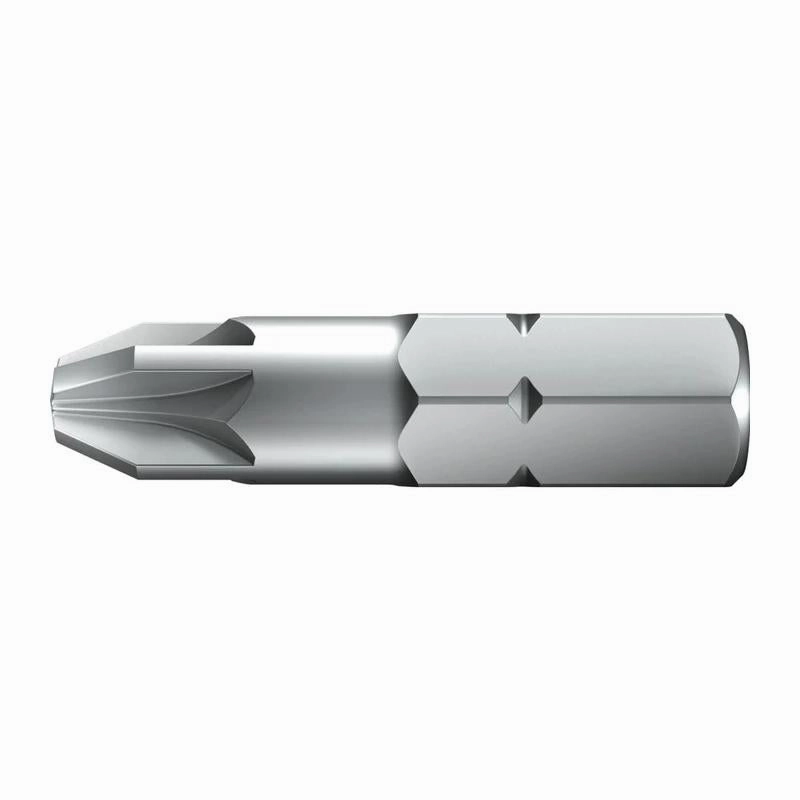 Wiha Tools 72307 PoziDriv Insert Bit, PZ3, L- 25 mm, 250 Pcs