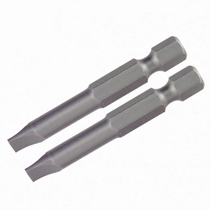 Wiha Tools 74061 Slotted Power Bit, 3.0 mm x 50 mm, 2 Pk.
