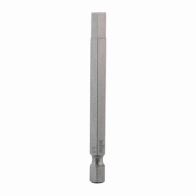 Wiha Tools 74356 Hex Metric Power Bit, 6.0 mm x 70 mm, 10 Pk.