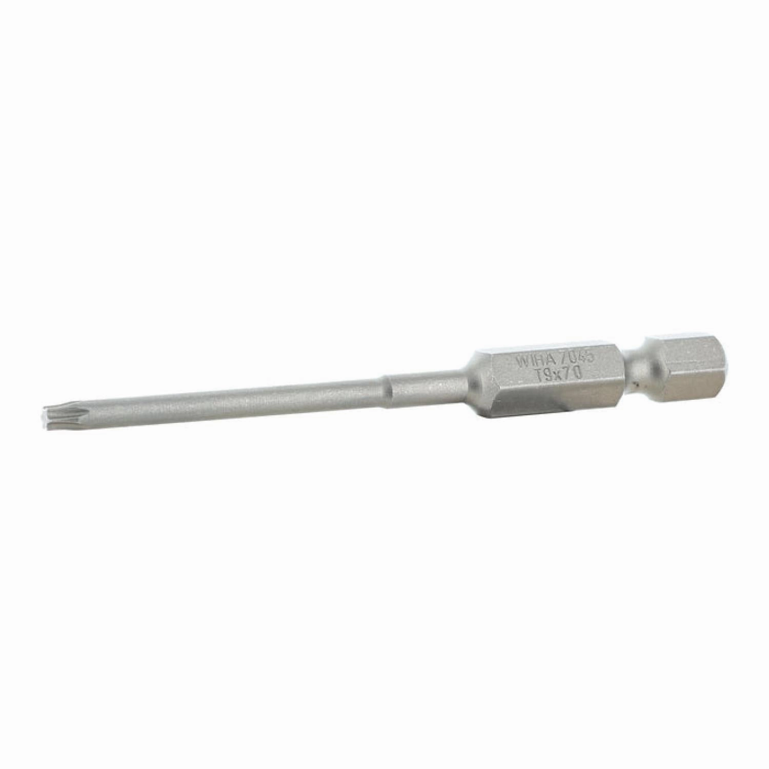 Wiha Tools 74544 TORX Power Bit, T9 x 70 mm, 10 Pk.