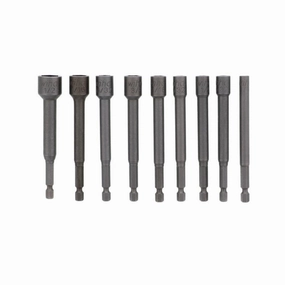 Wiha Tools 76085 Power Blade Inch Nut Driver 9 Pc. Set
