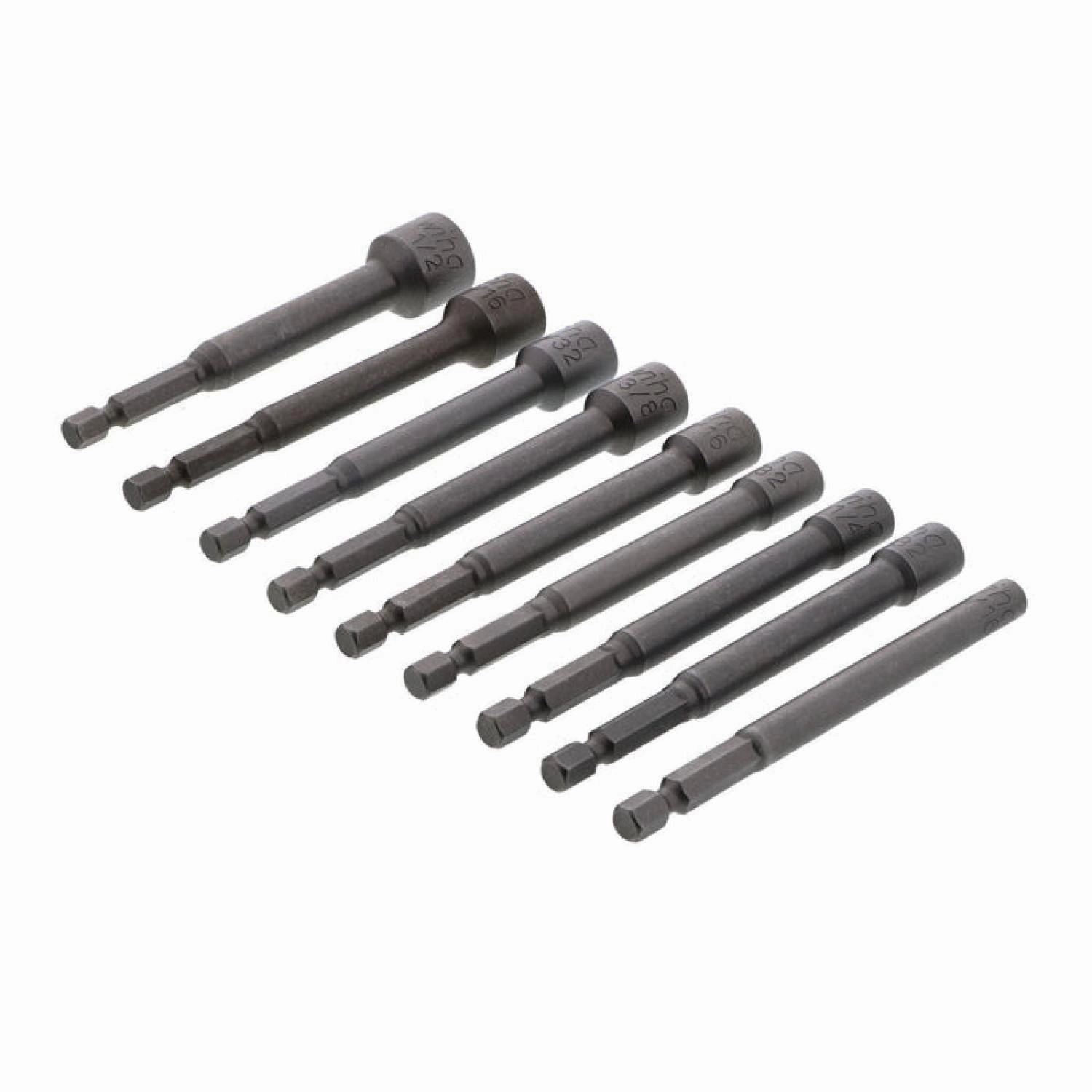 Wiha Tools 76085 Power Blade Inch Nut Driver 9 Pc. Set