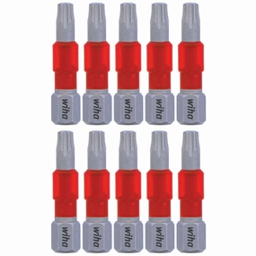 Wiha Tools 76512 MaxxTor Impact Bit TORX T20 - 29mm - 10 Pack