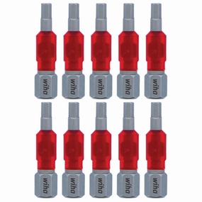 Wiha Tools 76525 MaxxTor Impact Bit Hex 5.0mm x 29mm - 10 Pack