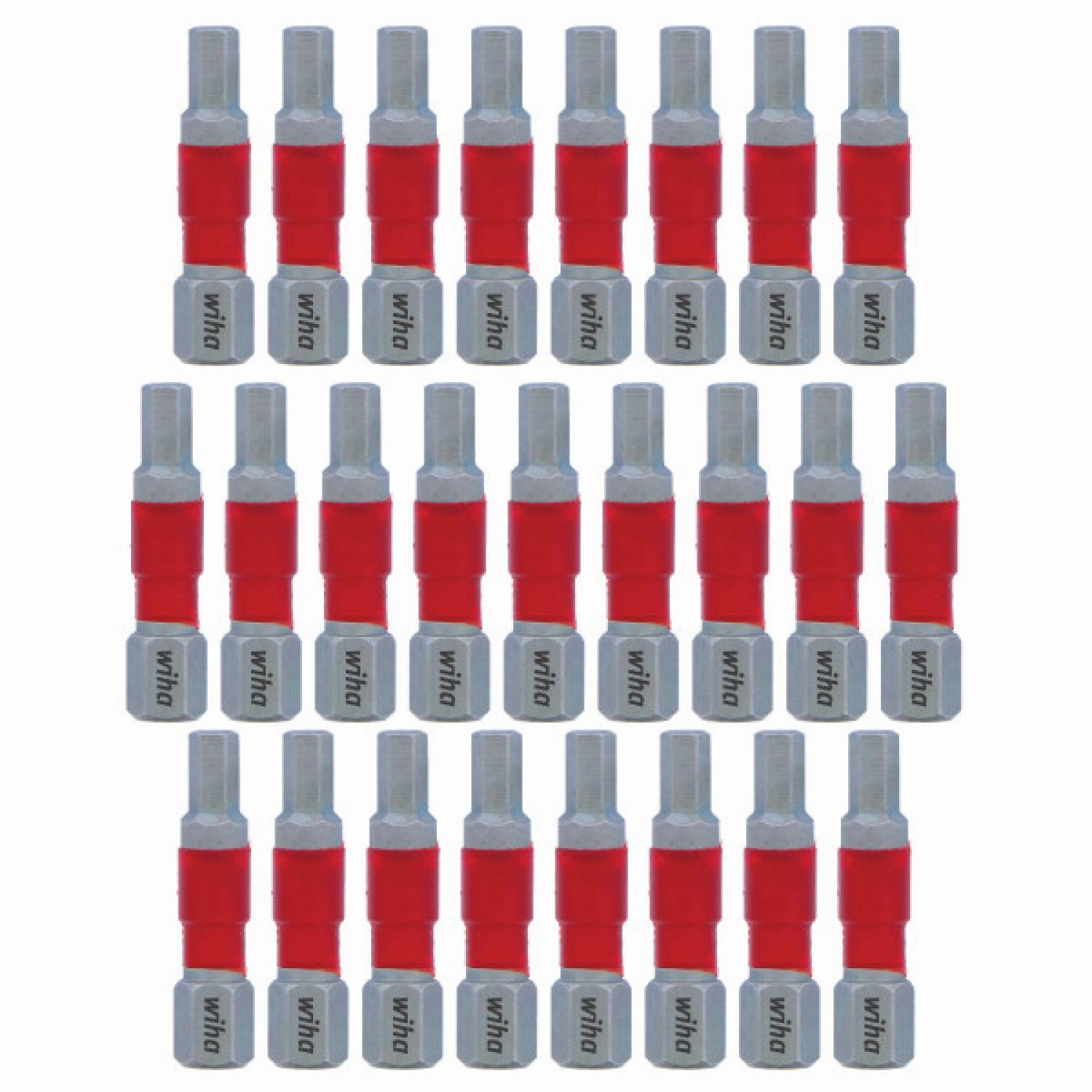 Wiha Tools 76624 MaxxTor Impact Bit Hex 4.0mm - 29mm - 25 Pack