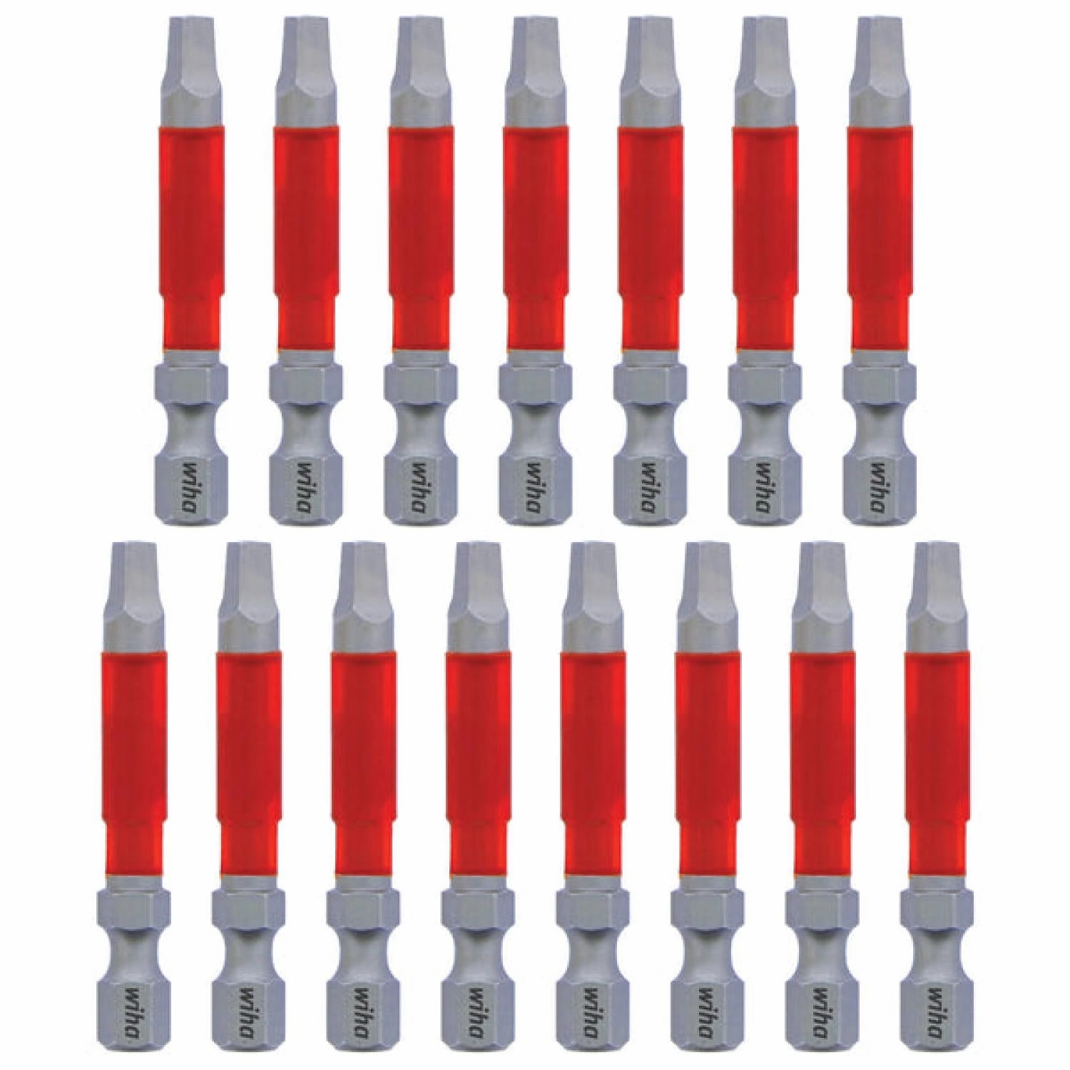 Wiha Tools 76646 MaxxTor Impact Bit Square #3 - 49mm - 15 Pack