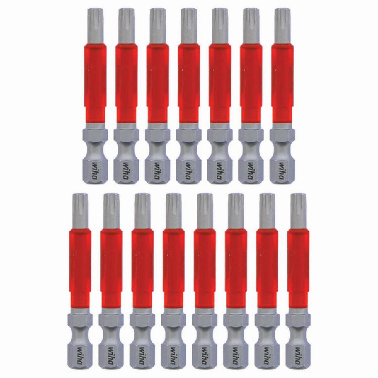 Wiha Tools 76653 MaxxTor Impact Bit TORX T25 - 49mm - 15 Pack
