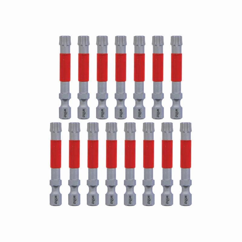 Wiha Tools 76656 MaxxTor Impact Bit TORX T40 - 49mm - 15 Pack