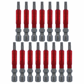 Wiha Tools 76663 MaxxTor Impact Bit Hex 3.0mm - 49mm - 15 Pack