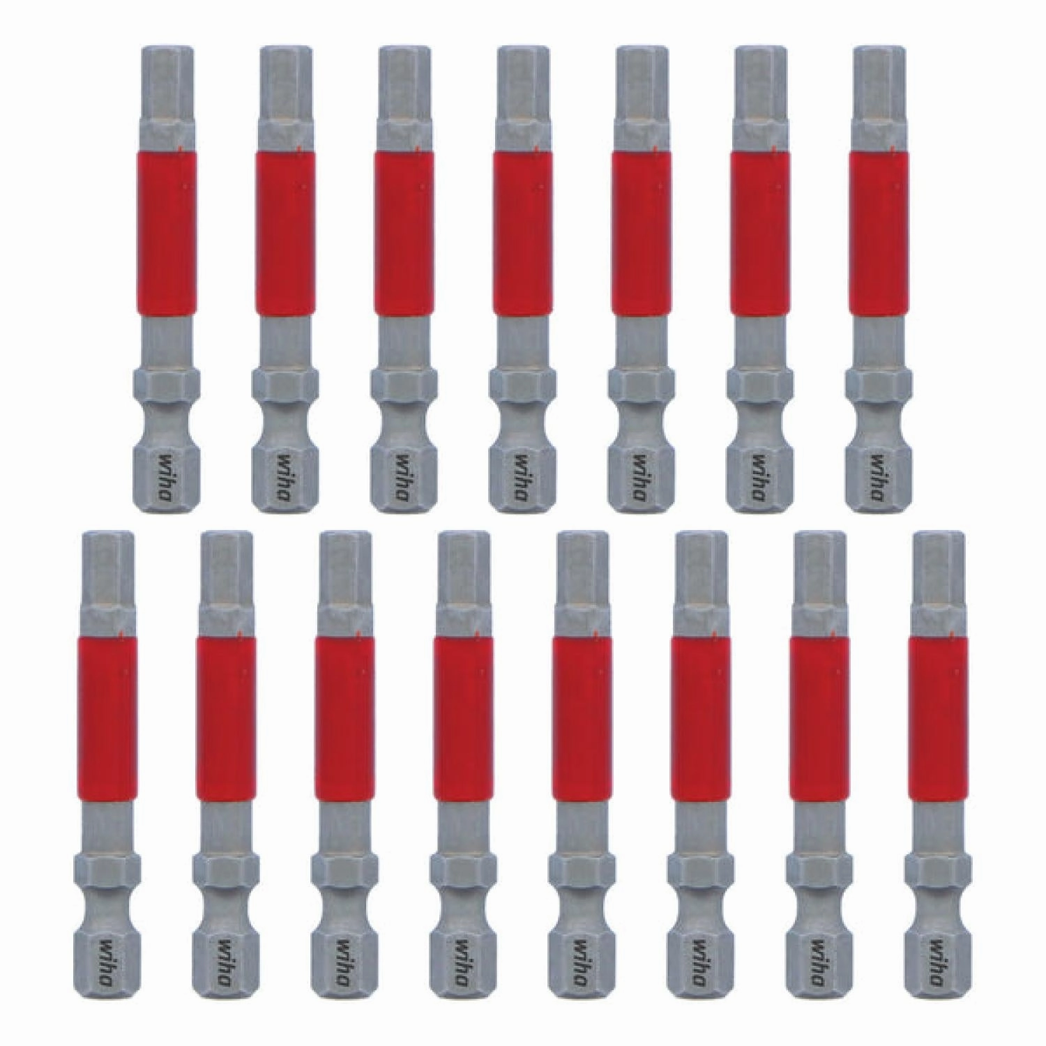 Wiha Tools 76665 MaxxTor Impact Bit Hex 5.0mm - 49mm - 15 Pack