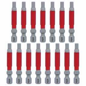 Wiha Tools 76672 MaxxTor Impact Bit Hex 5/32" - 49mm - 15 Pack