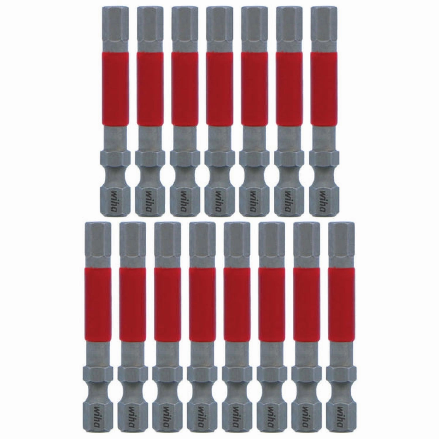 Wiha Tools 76674 MaxxTor Impact Bit Hex 7/32" - 49mm - 15 Pack