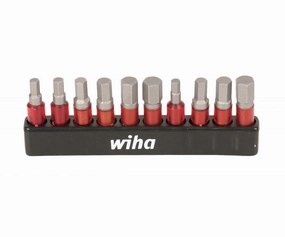 Wiha Tools 76876 10 Piece MaxxTor Impact Insert Hex Bit Set