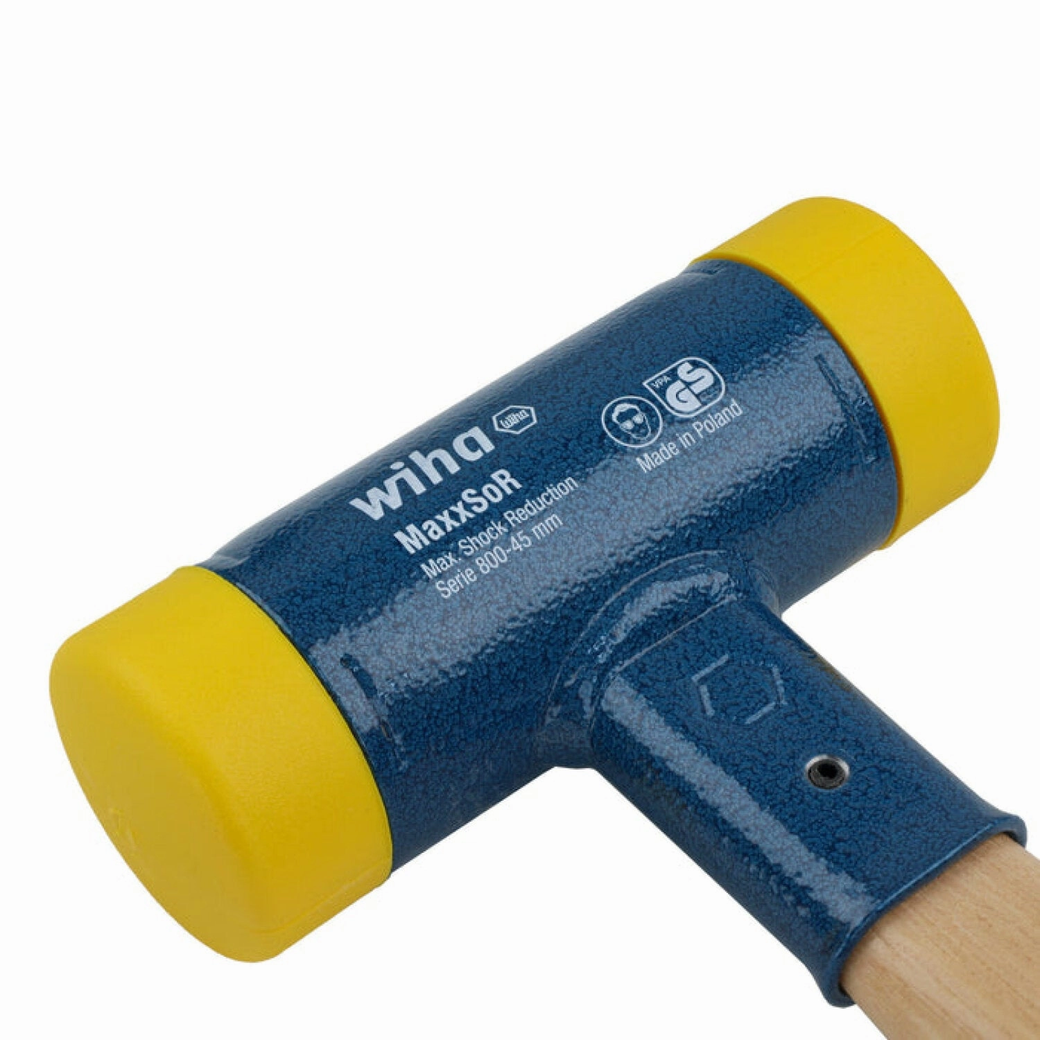 Wiha Tools 80045 45mm 35.2 Oz Hickory Dead Blow Hammer