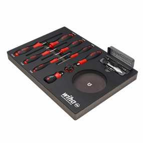 Wiha Tools 91851 Knife Maintenance Magnetic Workstation, 45 Pc.