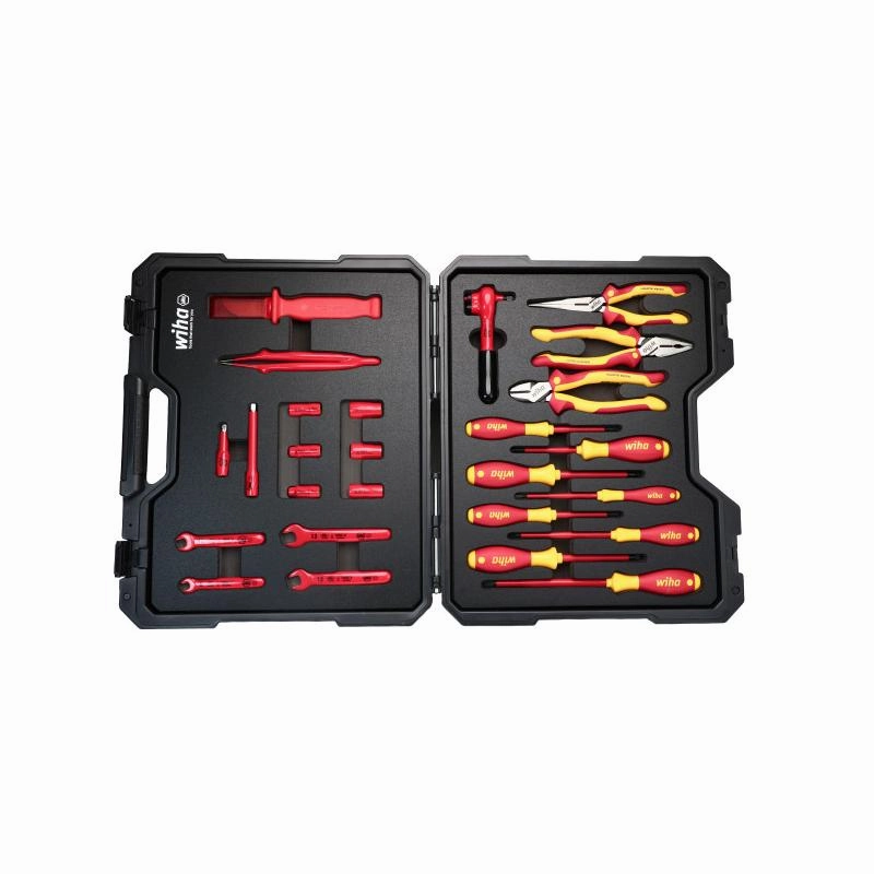 Wiha Tools 91890 26 Piece Insulated Hybrid & EV Essentials Tool Kit