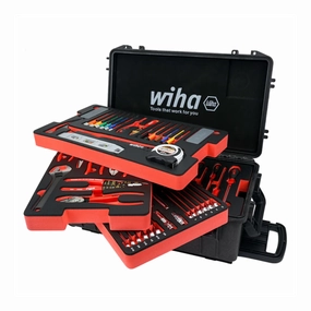 Wiha Tools 92100 Premium Mobile Tool Kit, 194 Pc.