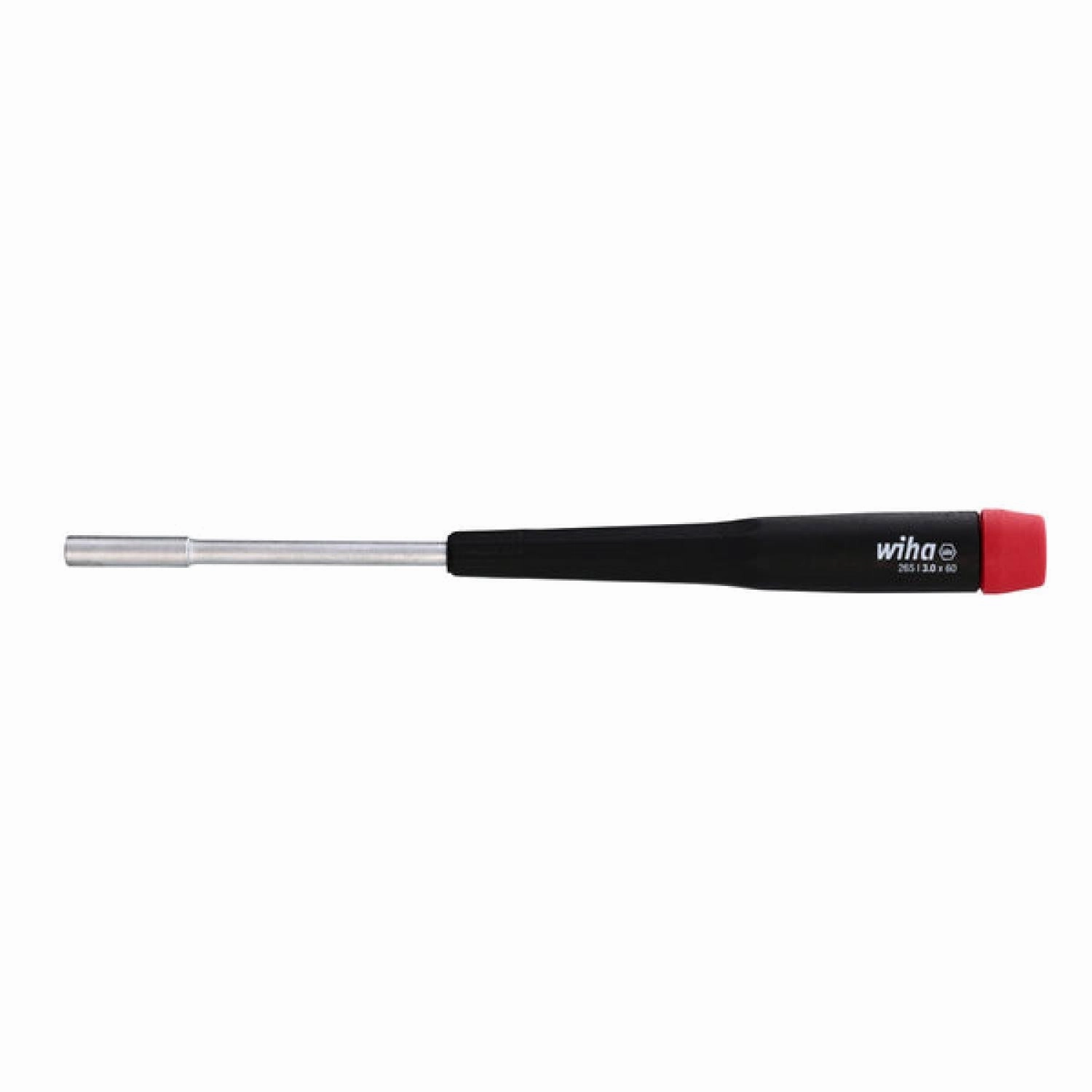 Wiha Tools Tools 26530 Precision Nut Driver, 3.0 mm x 60 mm