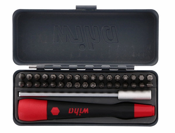 Wiha Tools Tools 75958 36 Piece GoBox Precision Micro Bit Set