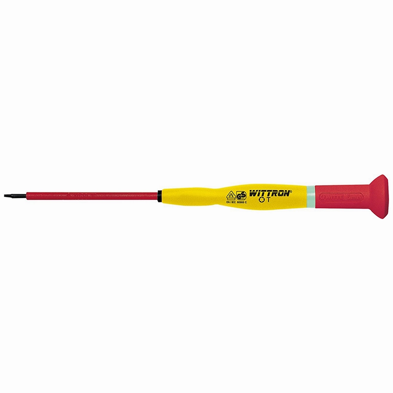 Witte 89921 T5 x 140mm Wittron Precision Insulated TORX Screwdriver