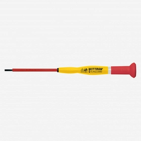 Witte 89933 2.5 x 175mm Wittron Precision Insulated Slotted Screwdriver