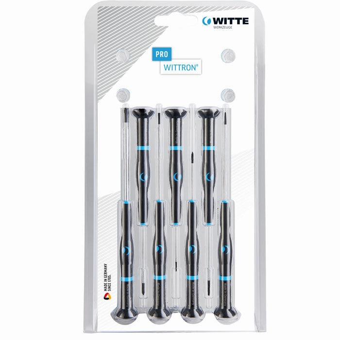Wittron 9T 89342 7 Piece Wittron Slotted and Phillips Screwdriver Set