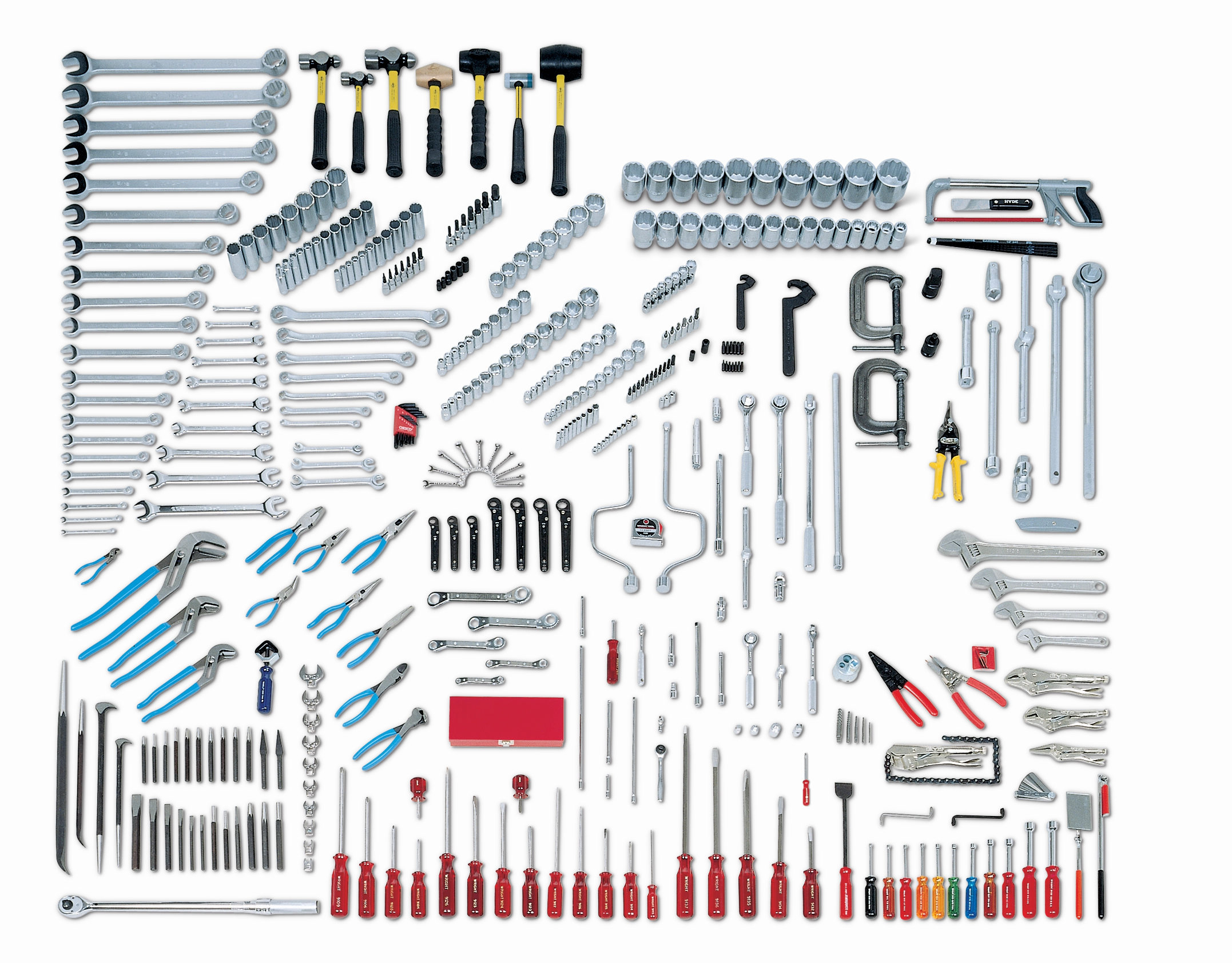Wright Tool 102, 425 Piece  Mega Fractional Master Set